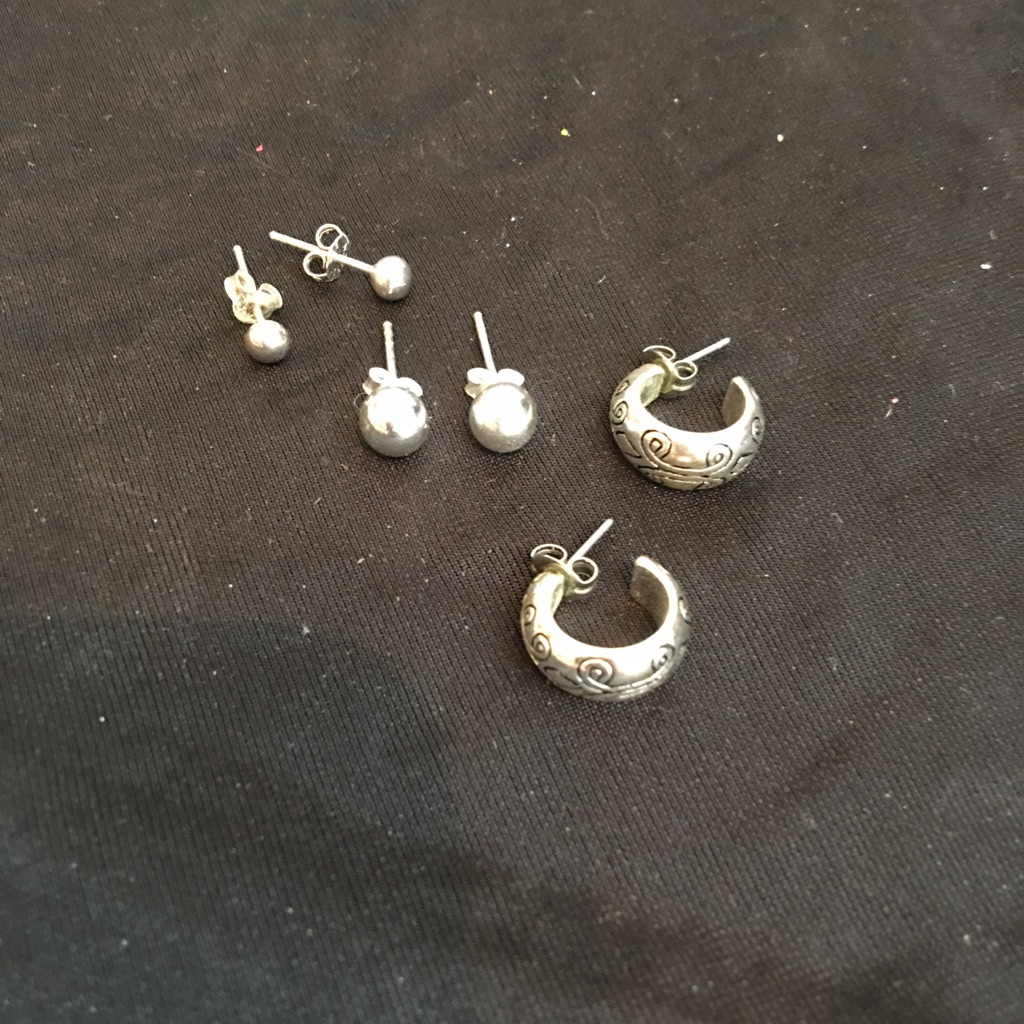 Silver Earrings Bundle